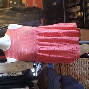 Fit and Flare Eyelit Top